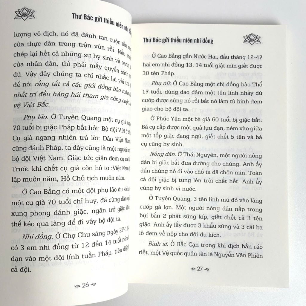 Sách - Sáng Mãi Tấm Gương Bác Hồ -Thư Bác Gửi Thiếu Niên Nhi Đồng (Hoài Dung, Tuệ Minh) - ABBOOKS