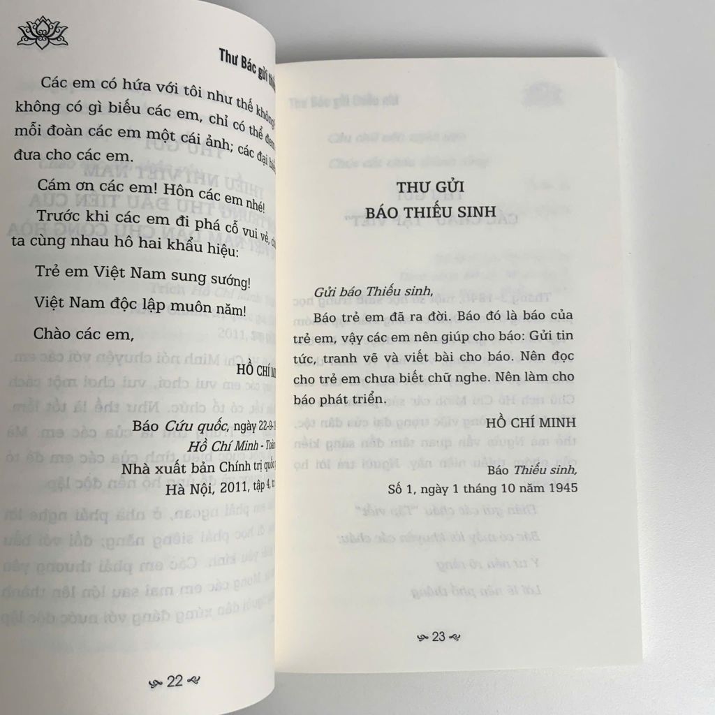 Sách - Sáng Mãi Tấm Gương Bác Hồ - Thư Bác Gửi Thiếu Nhi ( Hoài Dung, Tuệ Nhi ) - ABBOOKS