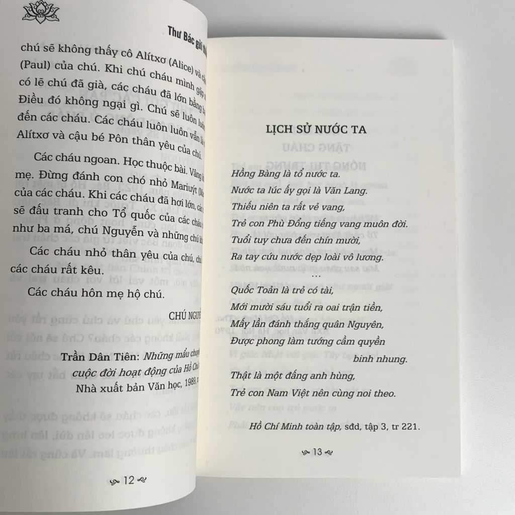 Sách - Sáng Mãi Tấm Gương Bác Hồ - Thư Bác Gửi Thiếu Nhi ( Hoài Dung, Tuệ Nhi ) - ABBOOKS