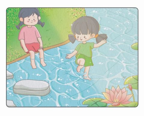 Sách - Tô Màu Cozy Healing – Vẽ Tuổi Thơ Mơ Trở Về - Vẽ Ngày Bé Dại Tô Ngày An Nhiên - ABBOOKS