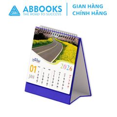 Bộ Lịch Để Bàn 2026 - Happy New Year - Cuộc Sống Muôn Màu, Quê Hương Việt Nam, Trí Tuệ Khai Sáng, Bí Quyết Thành Công