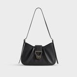  Túi Yuumy (Thời trang nữ thiết kế sang chảnh size 26 - Túi đeo vai da Seasand YN296D) màu đen 