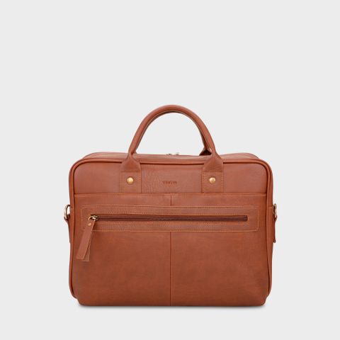  Cặp công sở Trita (Thời trang nam cao cấp - Cặp da TCA2BD) màu bò đậm 