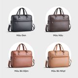  Cặp công sở Trita (Thời trang nam đa năng - Cặp da TCA19BN) màu bò nhạt 