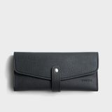  Ví Trita (Thời trang nữ dáng dài cầm tay cao cấp - Ví da RV47D) màu đen 