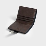  Ví Trita (Thời trang nữ kiểu dáng gập 3 đơn giản - Ví da RV52N) màu nâu 