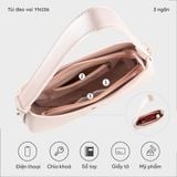  Túi đeo vai nữ Yuumy YN156 (Màu Hồng ngọc trai) 