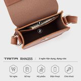  Túi Trita (Thời trang nữ dáng đứng phong cách cổ điển - Túi đeo chéo da RHN225B) màu bò 