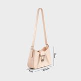  Túi Yuumy (Thời trang nữ thiết kế sang chảnh size 26 - Túi đeo vai da Seasand YN296HA) màu hồng dâu 