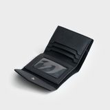  Ví Trita (Thời trang nữ nắp gập viền thoi - Ví da RV88D) màu đen 