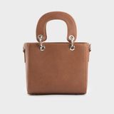  Túi Trita (Thời trang nữ quai bản to cỡ nhỏ - Túi xách da RTX24B) màu bò 