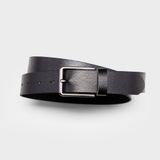  Thắt lưng nam Trita (Thời trang da thật một lớp RTL037D) màu đen 