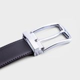  Thắt lưng nam Trita (Thời trang da bò thật ba lớp RTL042D) màu đen 