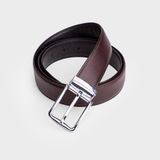  Thắt lưng nam Trita (Thời trang da bò thật ba lớp RTL042N) màu nâu 