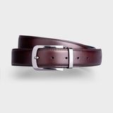  Thắt lưng nam Trita (Thời trang da bò thật ba lớp RTL043N) màu nâu 