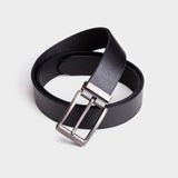  Thắt lưng Trita (Thời trang nam - Dây nịt da thật RTLK37D2) màu đen 
