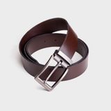  Thắt lưng nam Trita (Thời trang da thật một lớp RTL048N) màu nâu 