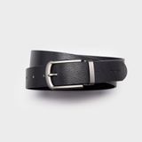  Thắt lưng nam Trita (Thời trang da thật một lớp RTL049D) màu đen 