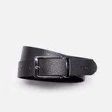  Thắt lưng nam Trita (Thời trang da thật một lớp RTL050D) màu đen 