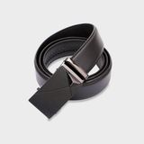  Thắt lưng Trita (Thời trang nam - Dây nịt da thật RTL005) màu đen 