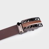  Thắt lưng Trita (Thời trang nam - Dây nịt da thật RTL072F4V7N) màu nâu 