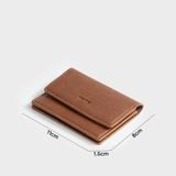  Ví Trita (Thời trang nữ dáng ngắn tiện lợi - Ví da RV100B) màu bò 