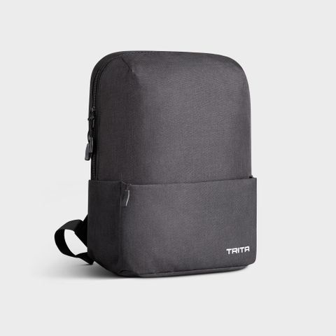 Balo vải phối ngăn tiện lợi Trita RBA1D Màu đen
