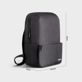  Balo Trita (Thời trang nam cỡ lớn - Balo da RBA1D) Màu đen 