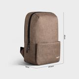  Balo Trita (Thời trang nam cỡ lớn - Balo da RBA1N) màu nâu 