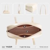  Túi đeo vai nữ YUUMY YN309 (Màu Bạc) 