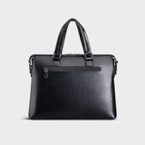  Cặp công sở Trita (Thời trang nam phối ngăn - Cặp da TCA20D) màu đen 