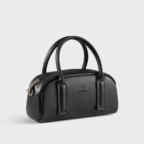 Túi Yuumy (Thời trang nữ thiết kế dáng vòm - Túi xách da Seasand YTX77D) màu đen