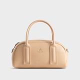  Túi Yuumy (Thời trang nữ thiết kế dáng vòm - Túi xách da Seasand YTX77K) màu kem 