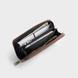  Ví Trita (Thời trang nữ dáng dài cao cấp - Ví da RV82N) màu nâu 