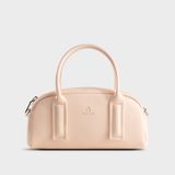  Túi Yuumy (Thời trang nữ thiết kế dáng vòm - Túi xách da Seasand YTX77HA) màu hồng dâu 