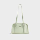  Túi Yuumy (Thời trang nữ túi tote dáng hộp size 25 - Túi xách da Seasand YTX72XN) màu xanh ngọc 