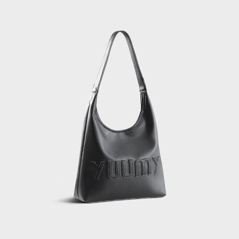 Túi Yuumy (Thời trang nữ đeo vai phong cách hàn quốc size 29 - Túi xách da Seasand YTX70D) màu đen