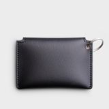  Ví Trita (Thời trang nam nắp gập - Ví móc khóa da liberal RMK1D) màu đen 