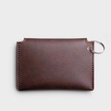  Ví Trita (Thời trang nam nắp gập - Ví móc khóa da liberal RMK1N) màu nâu 