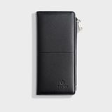  Ví Yuumy (Thời trang nữ cầm tay dáng đứng - Ví da Seasand YV116D) màu đen 