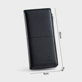  Ví Yuumy (Thời trang nữ cầm tay dáng đứng - Ví da Seasand YV116D) màu đen 