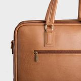  Cặp công sở Trita (Thời trang nam vừa laptop 14 inch - Cặp da TCA11BN ) màu bò nhạt 