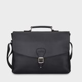  Cặp công sở Trita (Thời trang nam vừa laptop 14 inch - Cặp da TCA4D) màu đen 