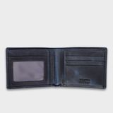  Ví nam da bò Trita (Thời trang nam dáng ngang - Ví da RVN002X) màu Xanh đen 