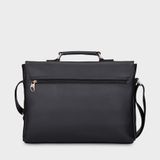  Cặp công sở Trita (Thời trang nam vừa laptop 14 inch - Cặp da TCA4D) màu đen 