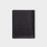  Ví nam da bò Trita (Thời trang nam gấp 2 tiện dụng - Ví da RVN001D) màu đen 