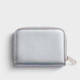  Ví Yuumy ( Thời trang nữ cầm tay nhỏ gọn - Ví da Glossy YV110BC ) - Bạc 