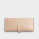  Ví Yuumy (Thời trang nữ kiểu cầm tay dáng dài - Ví da Seasand YV47K) màu kem 