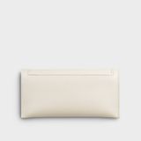  Ví Yuumy ( Thời trang nữ dáng dài - Ví da Glossy YV91TT ) màu trắng ngọc trai 