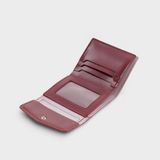  Ví Yuumy (Thời trang nữ dáng cầm tay nhỏ gọn - Ví da Seasand YV95DO) màu đỏ 